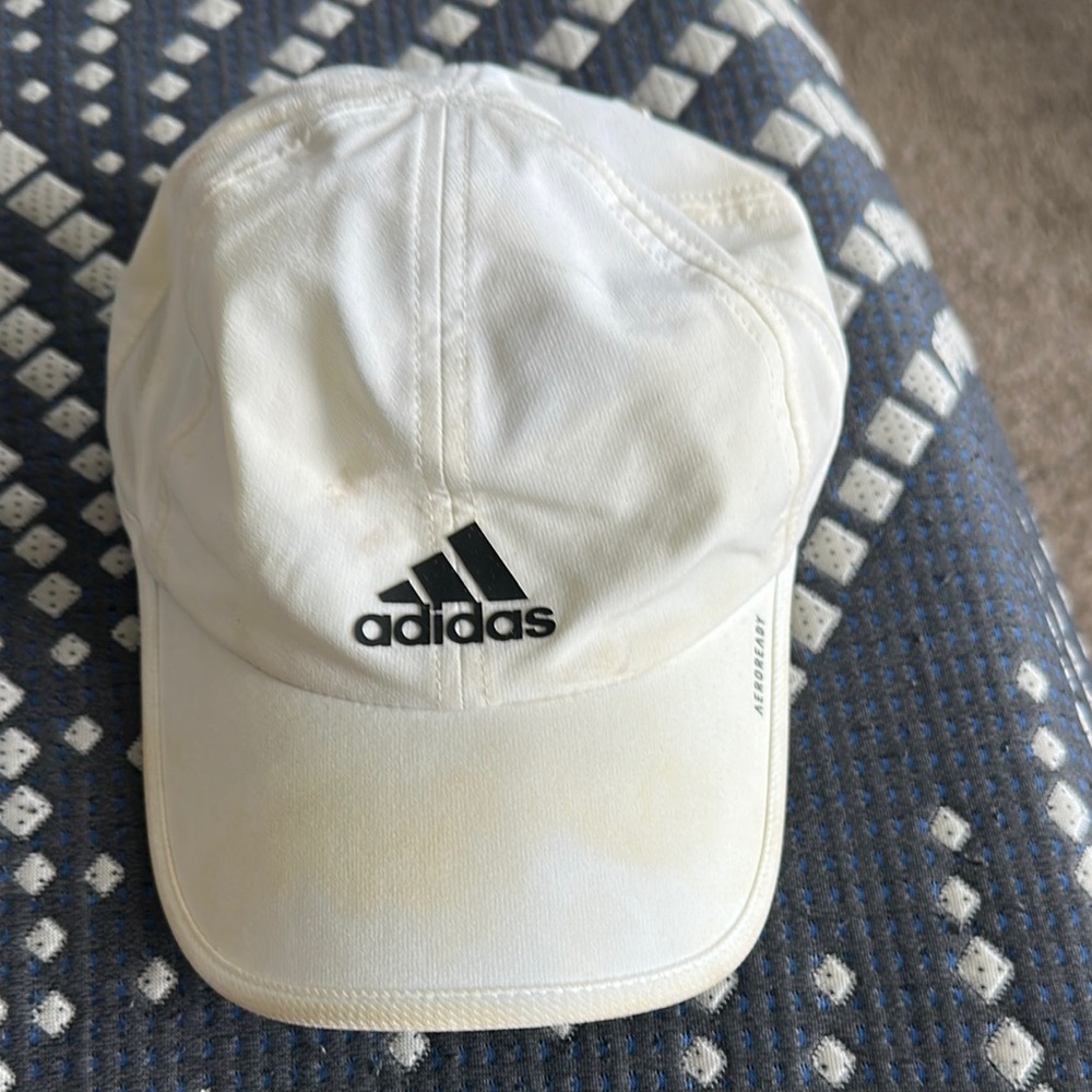 Adidas White Cap